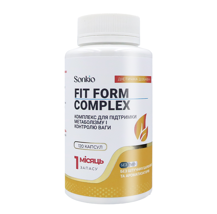 Комплекс для схуднення FIT FORM, 120 капсул