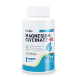 Магній гліцинат з вітаміном В6, Magnesium glycinate with B6, 120 капсул | Sonkio