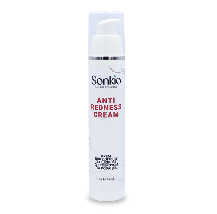 Крем догляду за шкірою з куперозом та розацеа Anti-Redness cream